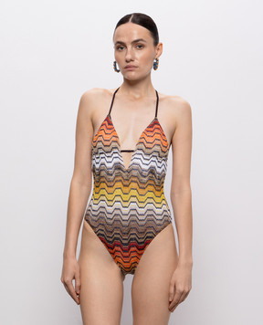 Missoni Geometric pattern swimsuit with lurex MC24SP00BR015D