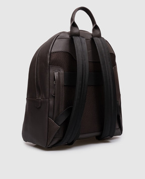 Gianni Chiarini Brown leather backpack ZNUB20635GRNCRV
