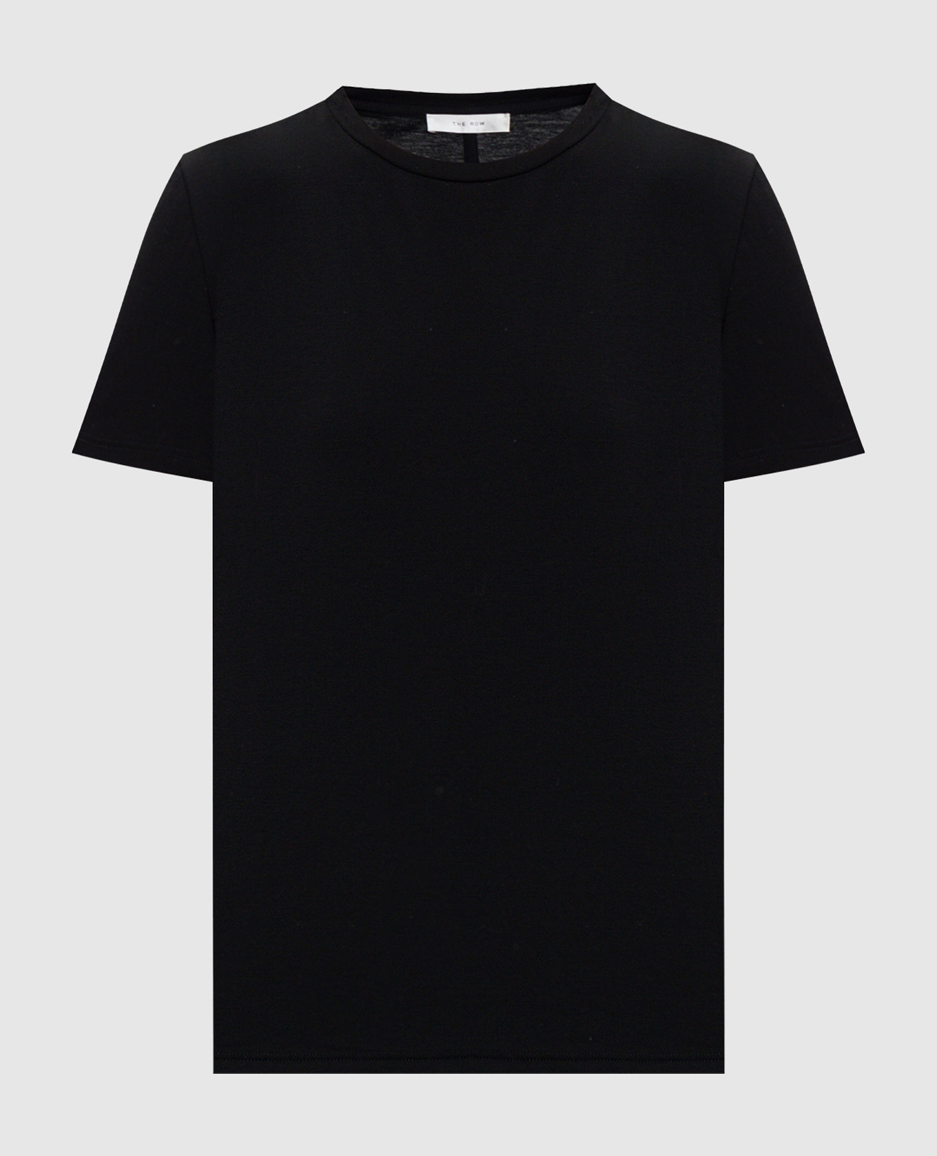 

Wesler black straight-cut T-shirt The Row