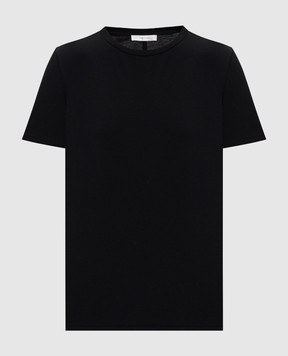 The Row Wesler black straight-cut T-shirt 852F911