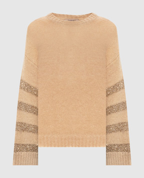 Twinset Beige alpaca sweater 262TP3530