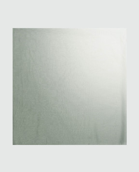 MooRER Green scarf MURRAY with silk MURRAYFCS