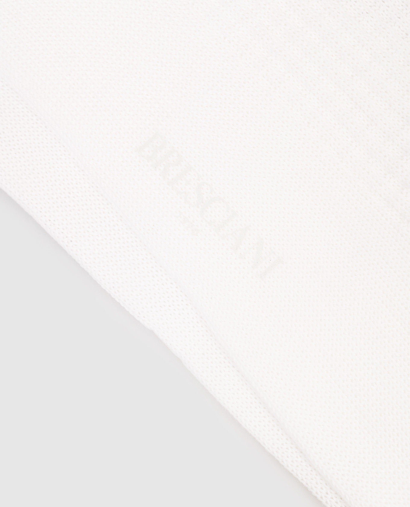 

White socks with a pattern Bresciani