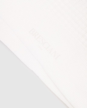 Bresciani White socks with a pattern MC014LI0618XX