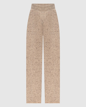 Fabiana Filippi Beige wool pants PAD216F336M258