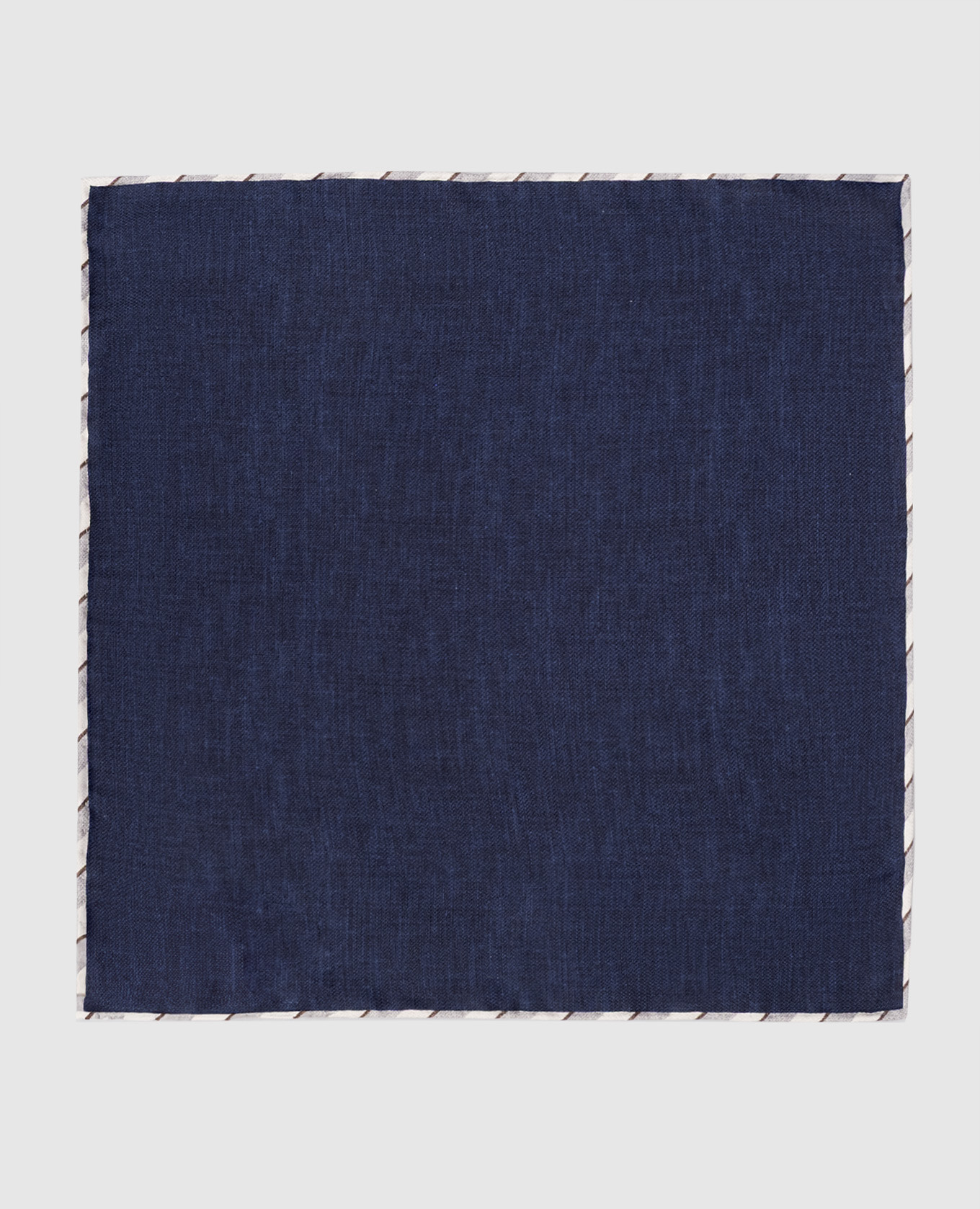 

Reversible silk pachet with fringe Brunello Cucinelli, Blue