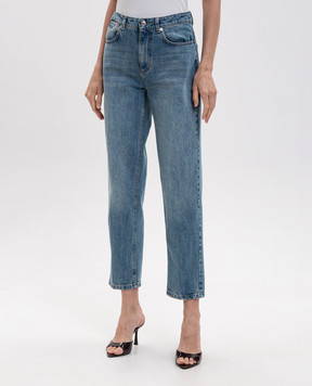 Max & Co Blue jeans with a worn effect MCOMAROSO