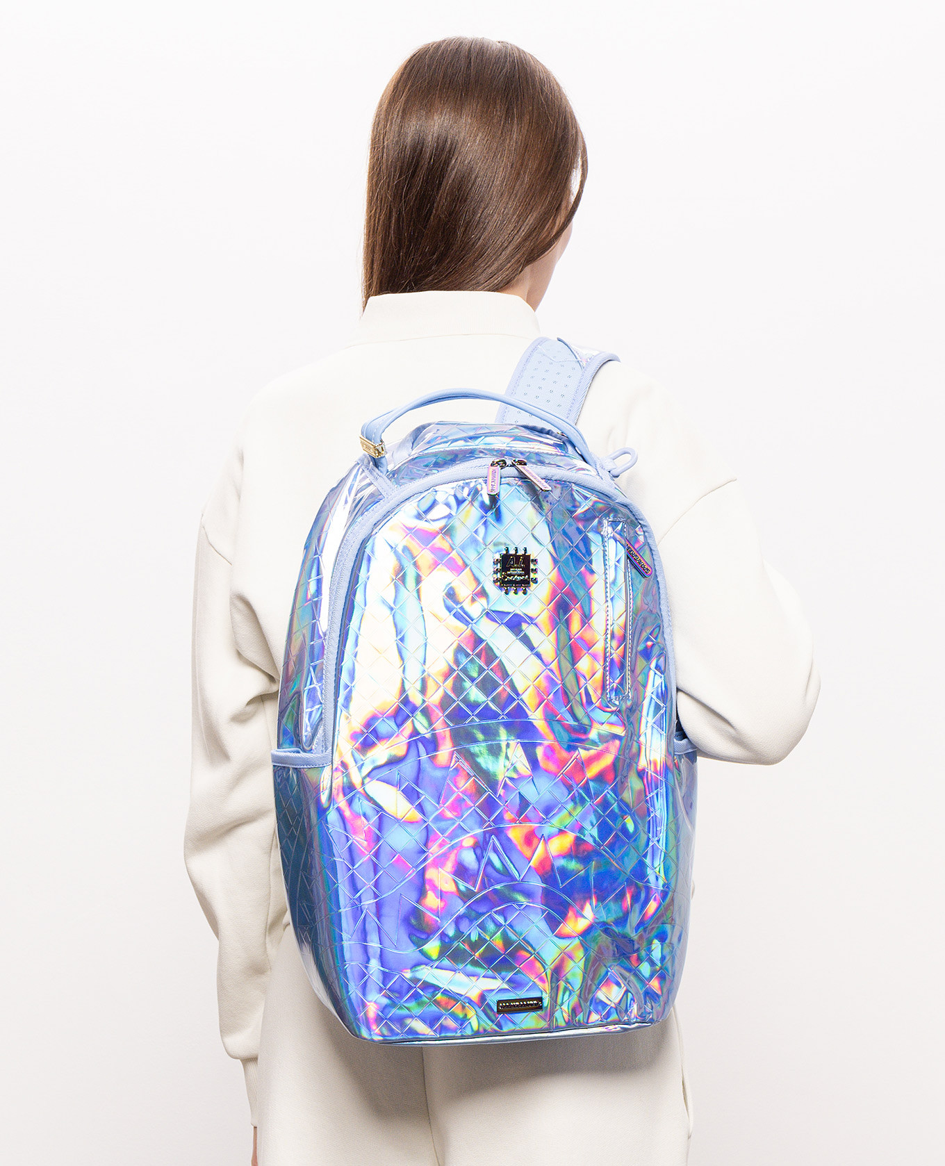 Children's blue backpack AI AFRICAN INTELLIGENCE THE OCEAN WITHIN Sprayground 2