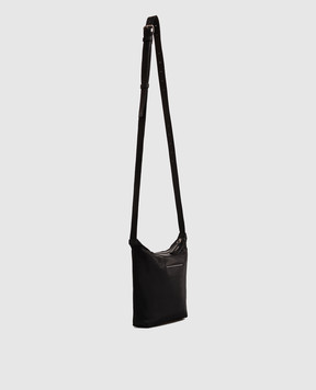 Maison Margiela MM6 Black bag with logo patch SB6WG0026P9062