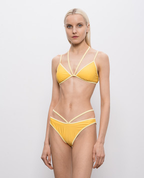 Simkhai Yellow Harlen swimsuit top 3269007SWTT