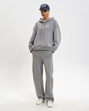 Max & Co Grey hoodie with logo MCODANCING
