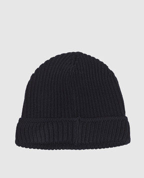 Premiata Blue wool hat with logo embroidery BALE