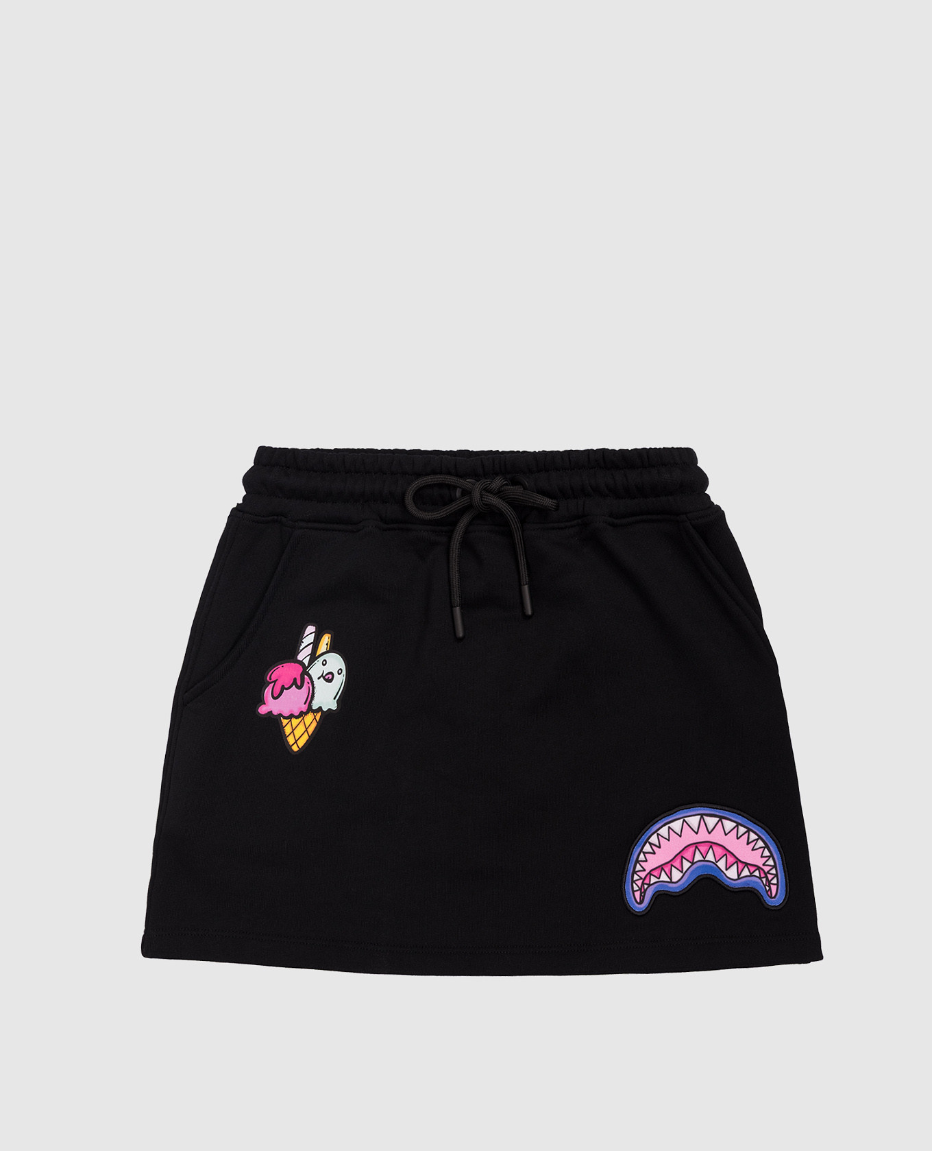 

Children's black Graffiti skirt Sprayground