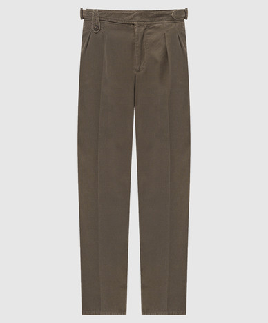 Green corduroy pants