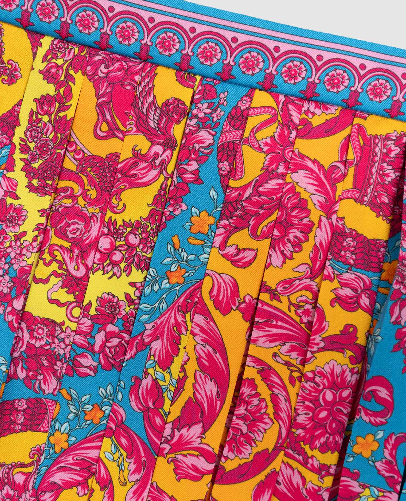 Children's skirt in Electric Barocco print Versace 3