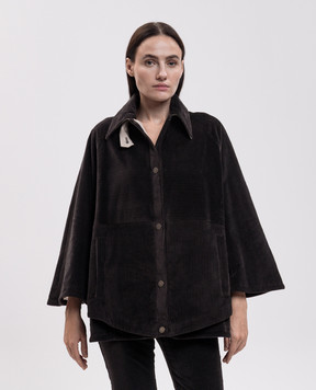Momoni Eldara brown corduroy jacket MOCO00131MO