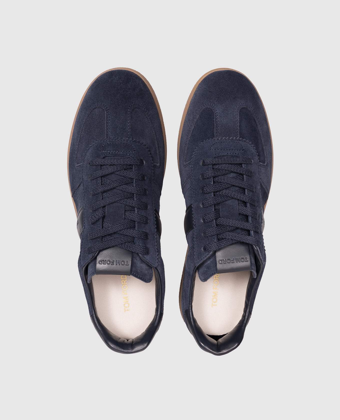 Archer blue suede sneakers Tom Ford 4