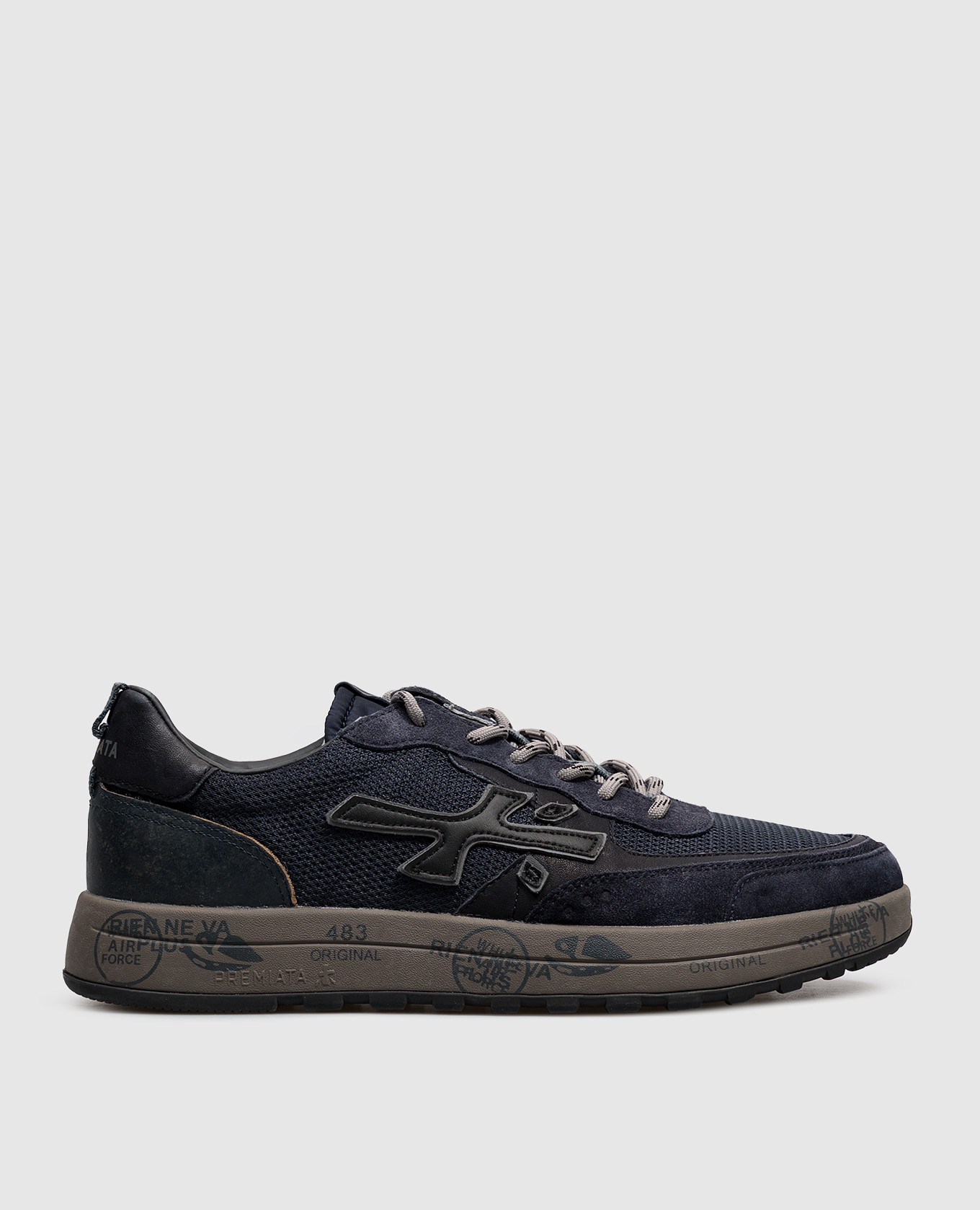 Blue Nous combination sneakers