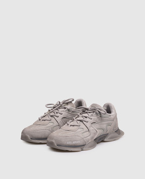 Axel Arigato Eris grey suede sneakers with vintage effect F3487004