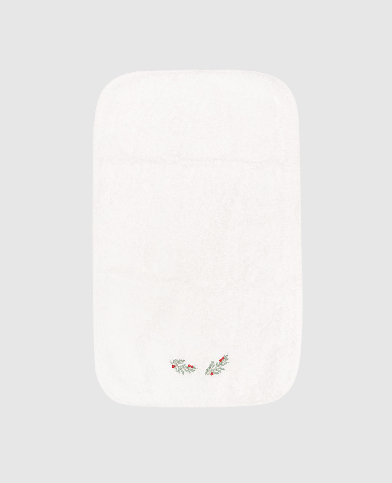 

Holly Patterned Terry Towel Set Graccioza, White