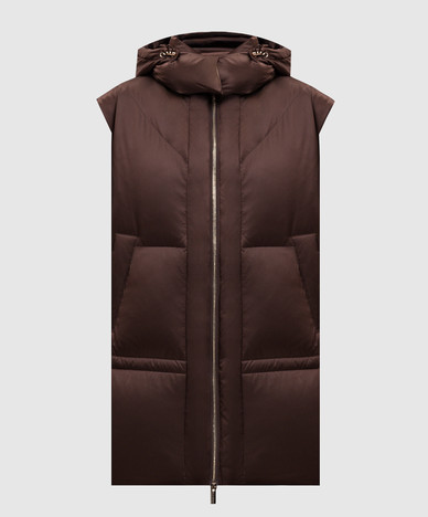 Bruin donsvest