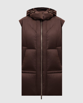 Be Florence Brown down vest EM2644