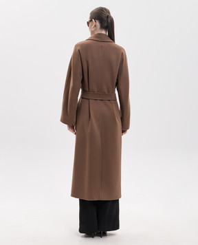 Max Mara Brown PENELOPE wool coat SMMPENELOPE