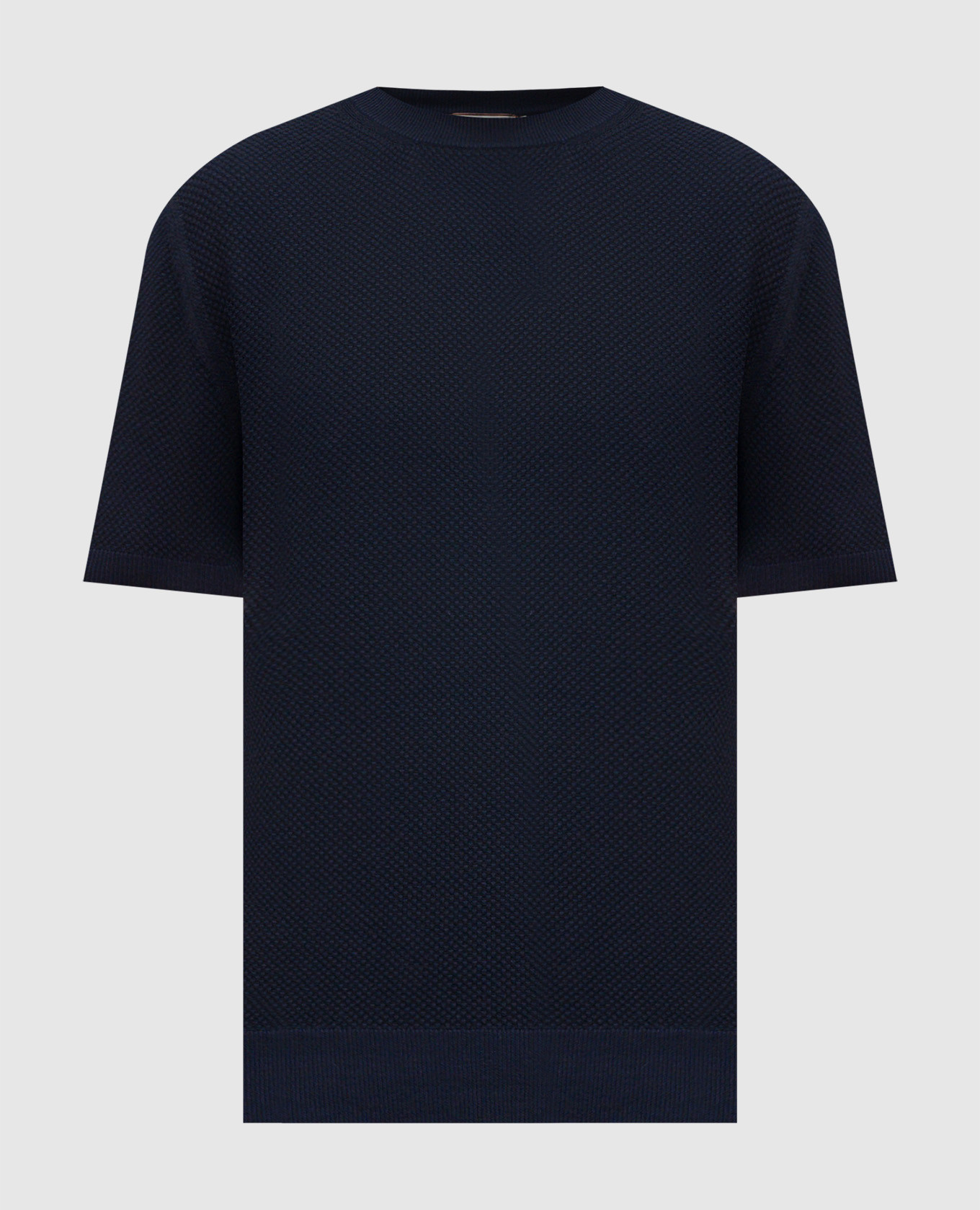 

Blue T-shirt with a pattern Canali