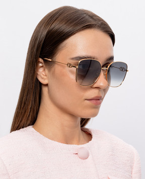 Valentino Gold gradient sunglasses VG0042SK