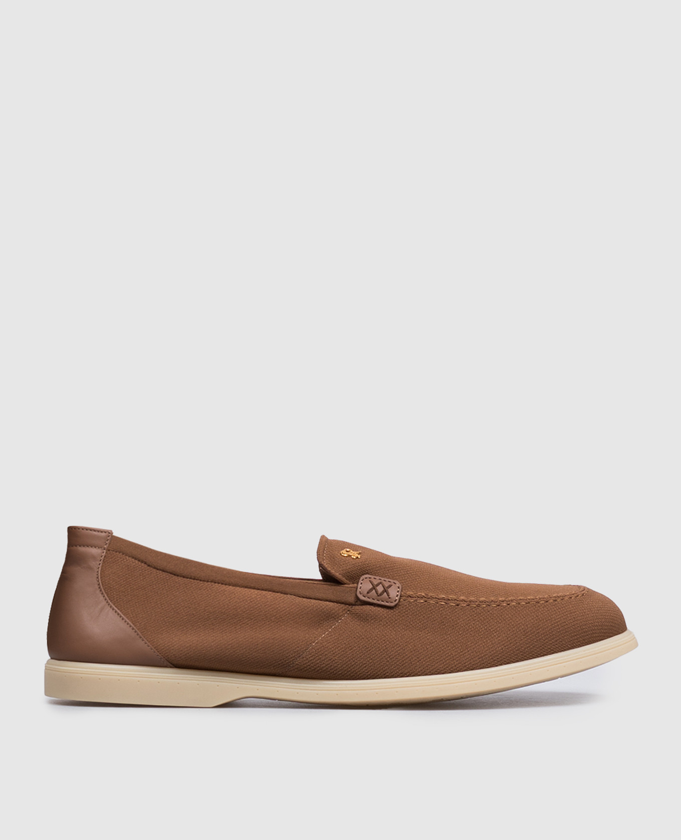 Brown loafers