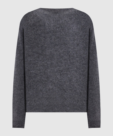 Grey ECO wool and cashmere sweater
