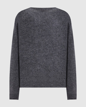 Max Mara Weekend Grey ECO wool and cashmere sweater WKDECO
