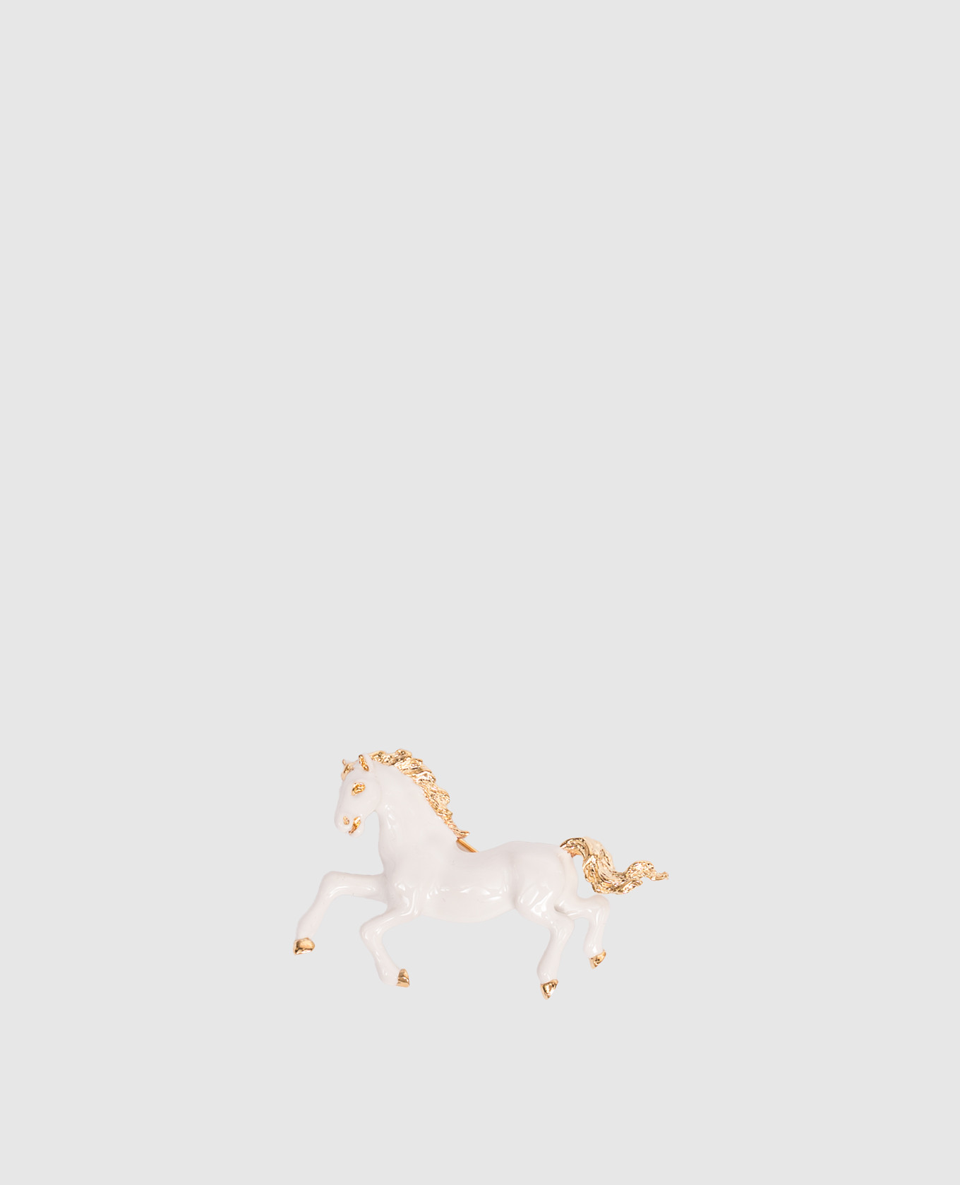 

White horse brooch Reco
