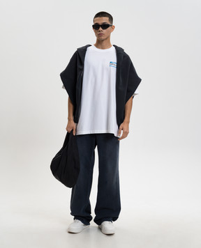 Vetements White T-shirt ME76TR227Wm
