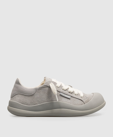 Grijze suède Squish sneakers