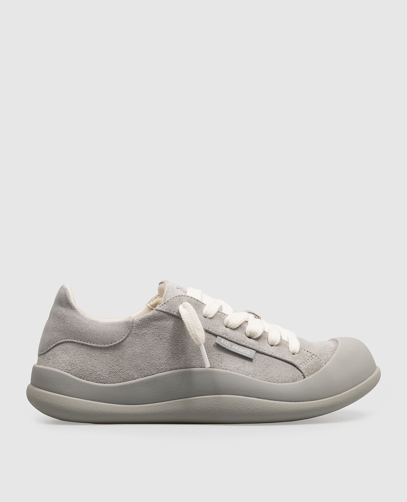 Gray suede Squish sneakers Axel Arigato
