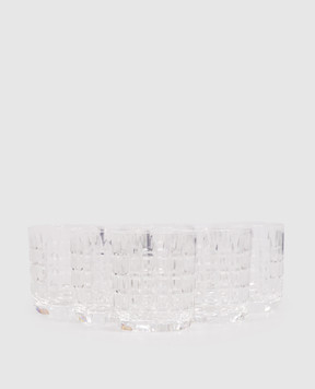 La Reine Set of transparent glasses RIGOLETTO LIQRIGOLETTO