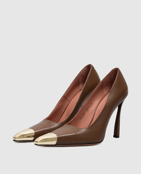 Babe Pay Pls Brown leather shoes 218156KO