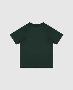 Ami Paris Children's green T-shirt with emblem KTS354726