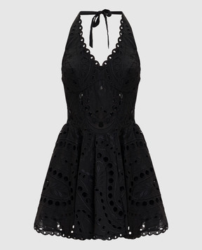Charo Ruiz Black Sandlight mini dress 263604