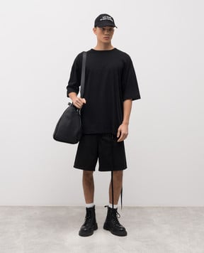 Ann Demeulemeester Dieter High Comfort Black T-Shirt B0013827FA206