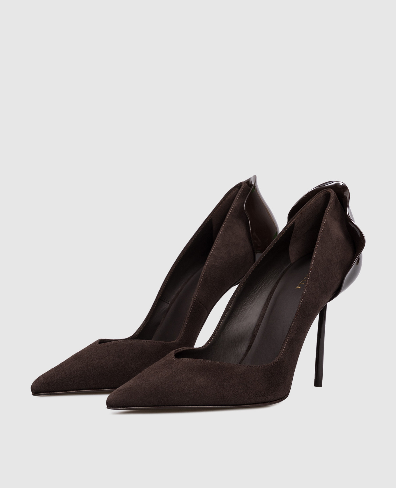 

Brown suede shoes PETALO Le Silla