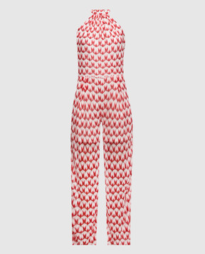 Missoni Children's pink patterned jumpsuit MYAA32Q0116