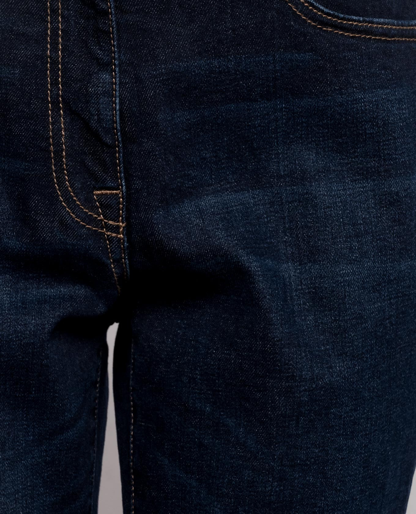 Blue jeans with logo patch Peserico 5