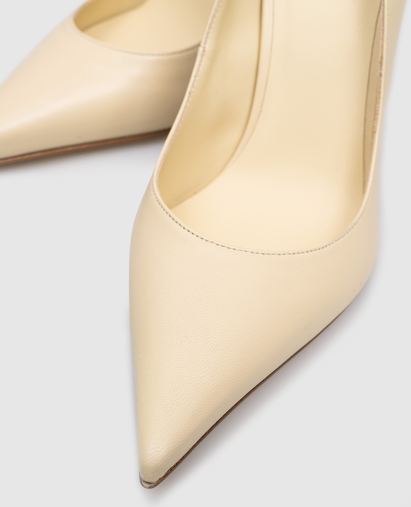 Yellow leather shoes BELLA Le Silla 5