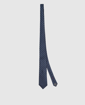 Brunello Cucinelli Blue silk tie MM8660018