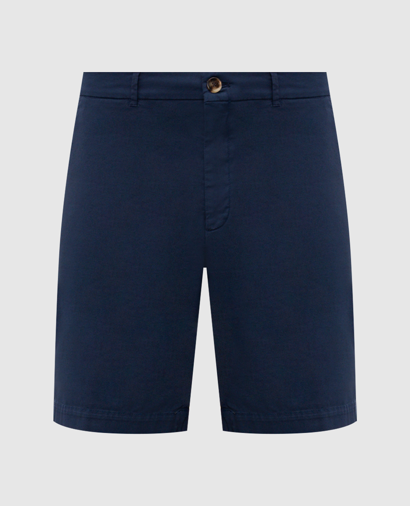 Blue cotton shorts