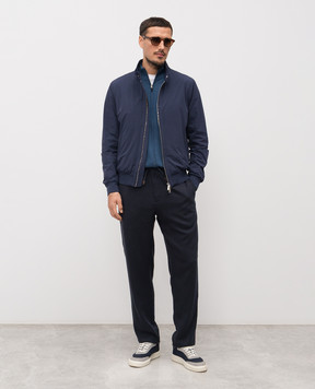 Canali Blue pants AE05574U97003