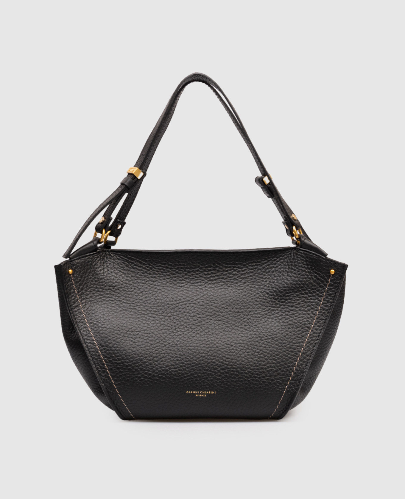 

Bloom black leather tote bag Gianni Chiarini
