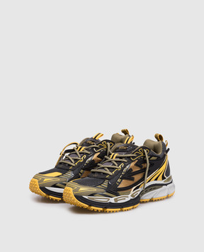 Off-White Yellow Be Right Back sneakers OMIA295S26FAB002